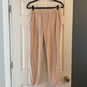 Aerie - medium sweatpants - tan/blush